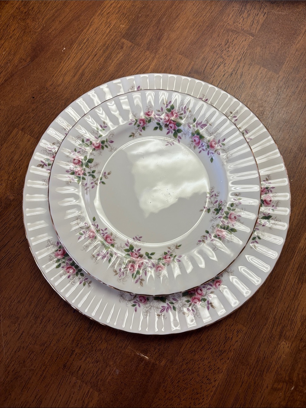 Royal Albert Lavender Rose (1961) 3-Piece Bundle